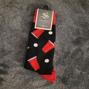 Beer Pong Socks NWT